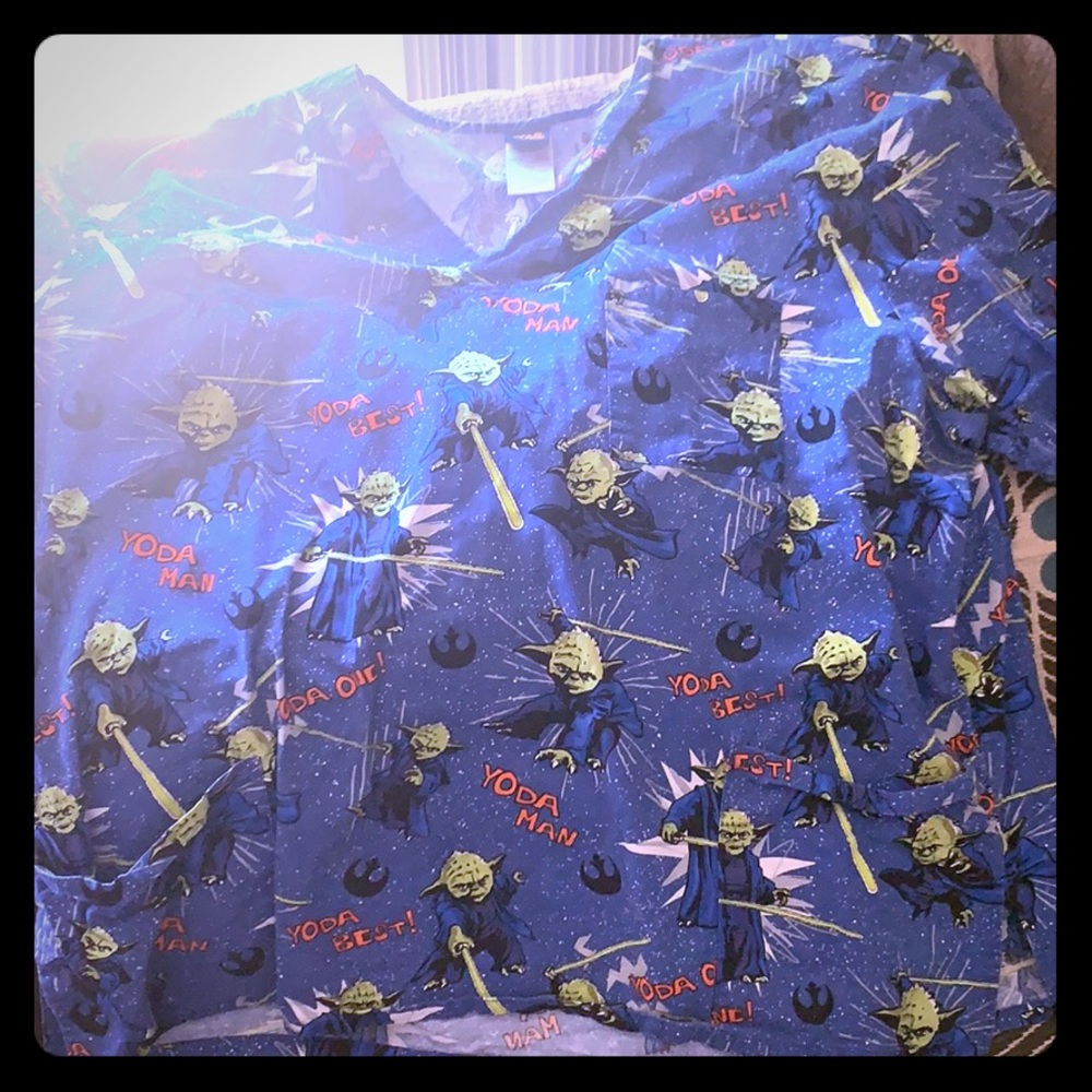 Star Wars scrub top